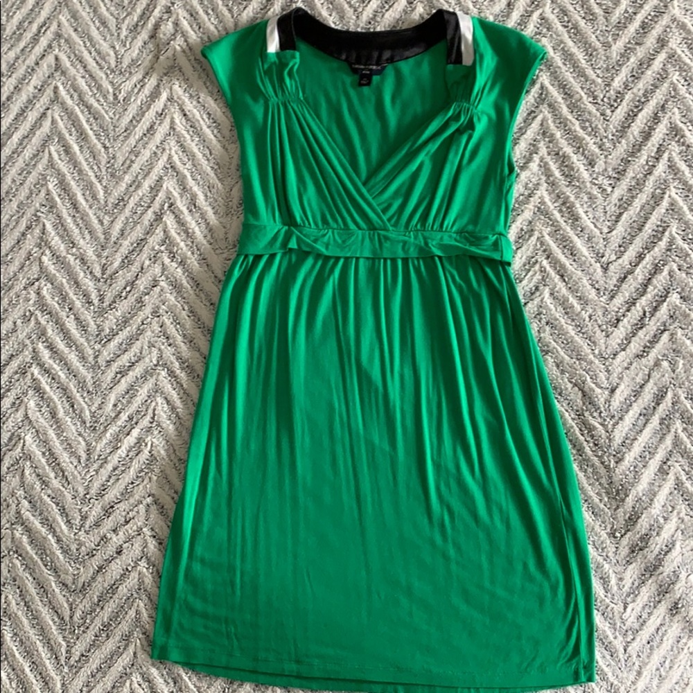 Capped Sleeves Sporty Jersey Dress